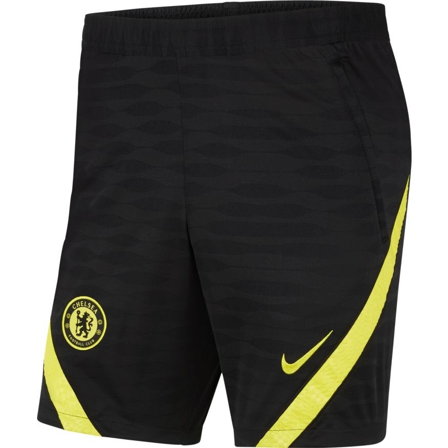 Short d'entrainement Chelsea - Noir/Jaune