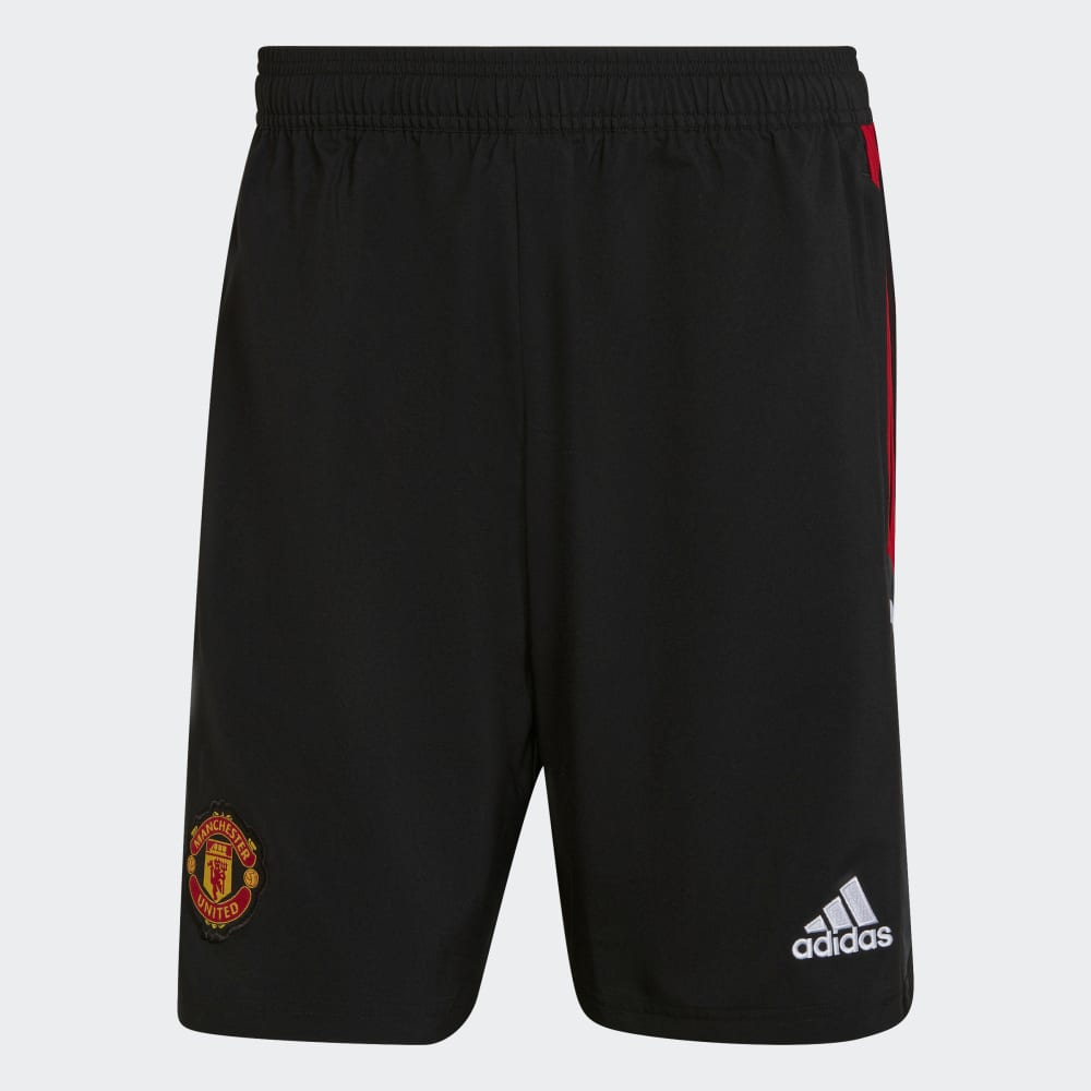 Short d'entrainement Manchester United - Noir/Rouge