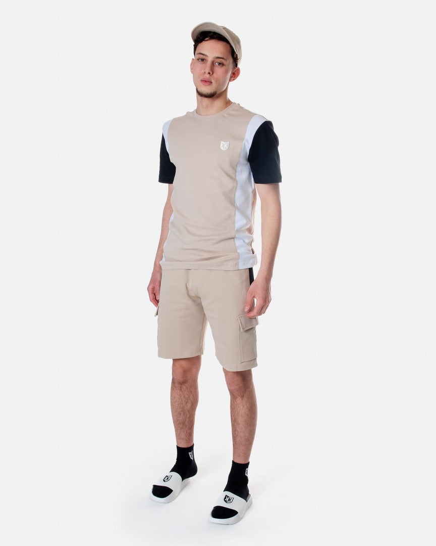 Short FK Canto - Beige/Blanc/Noir