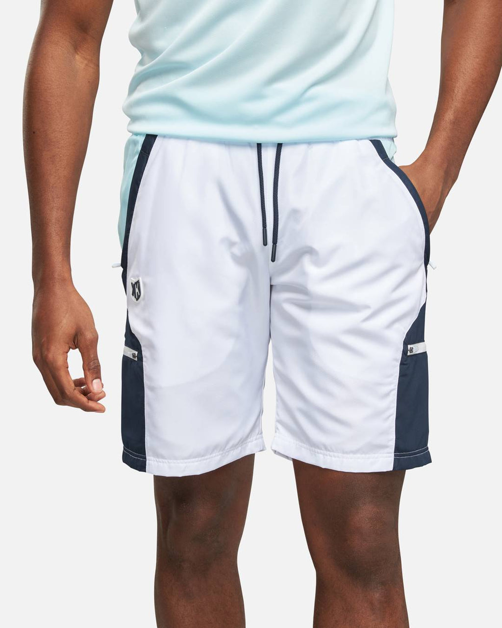 Short FK Game -Blanc/Bleu