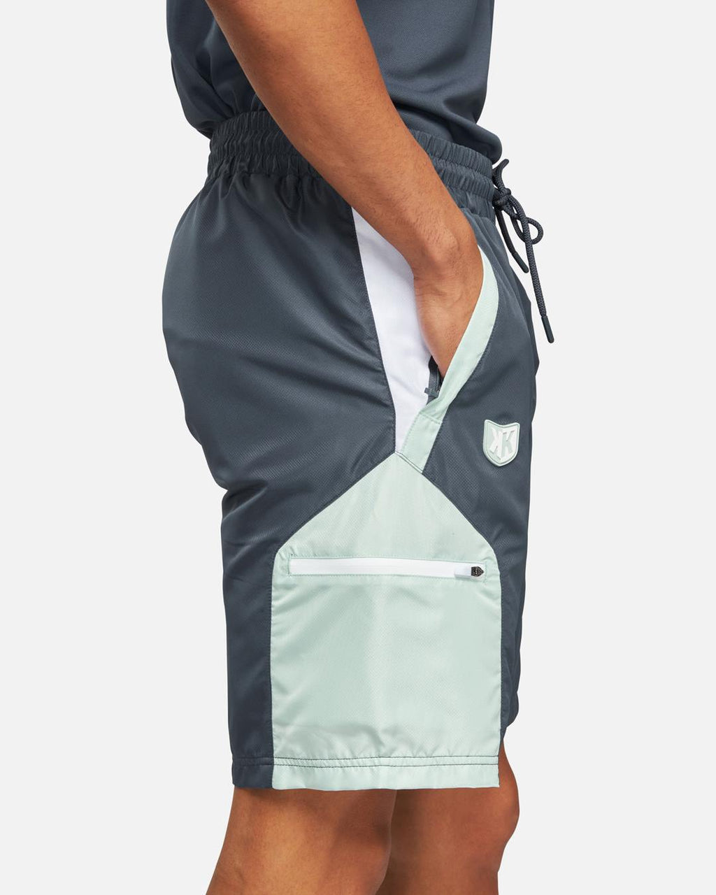 Short FK Game -Bleu/Vert/Blanc