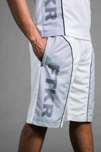Short FK Mesh - Blanc/Gris