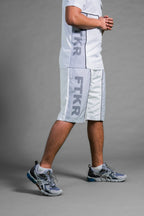 Short FK Mesh - Blanc/Gris
