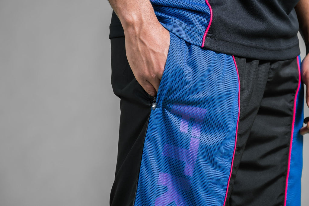 Short FK Mesh - Noir/Bleu/Violet