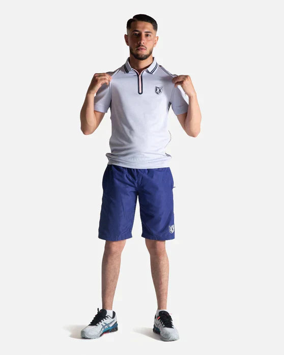 Short FK Teams - Bleu Marine/Gris/Rose