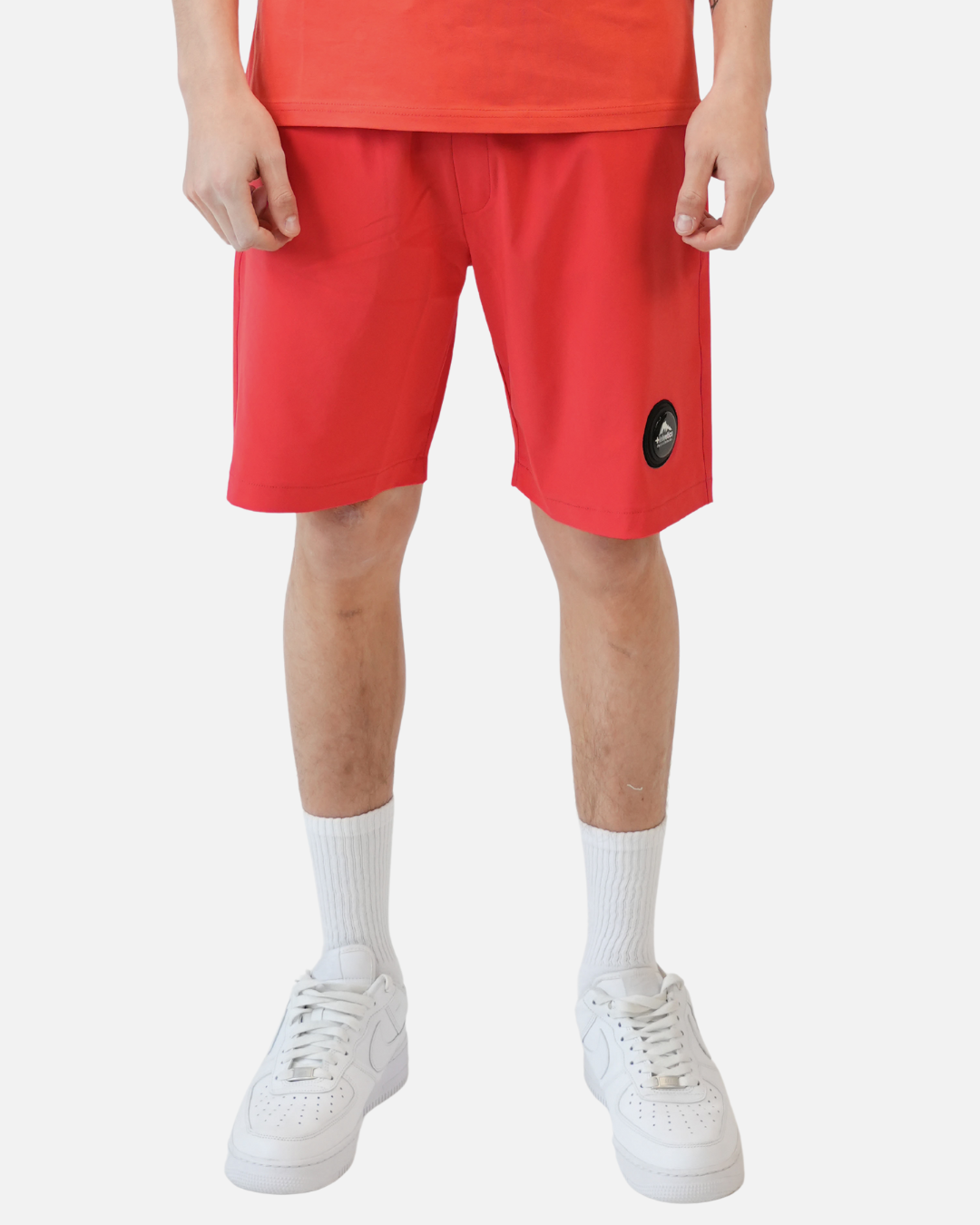 Short Helvetica Capri - Red