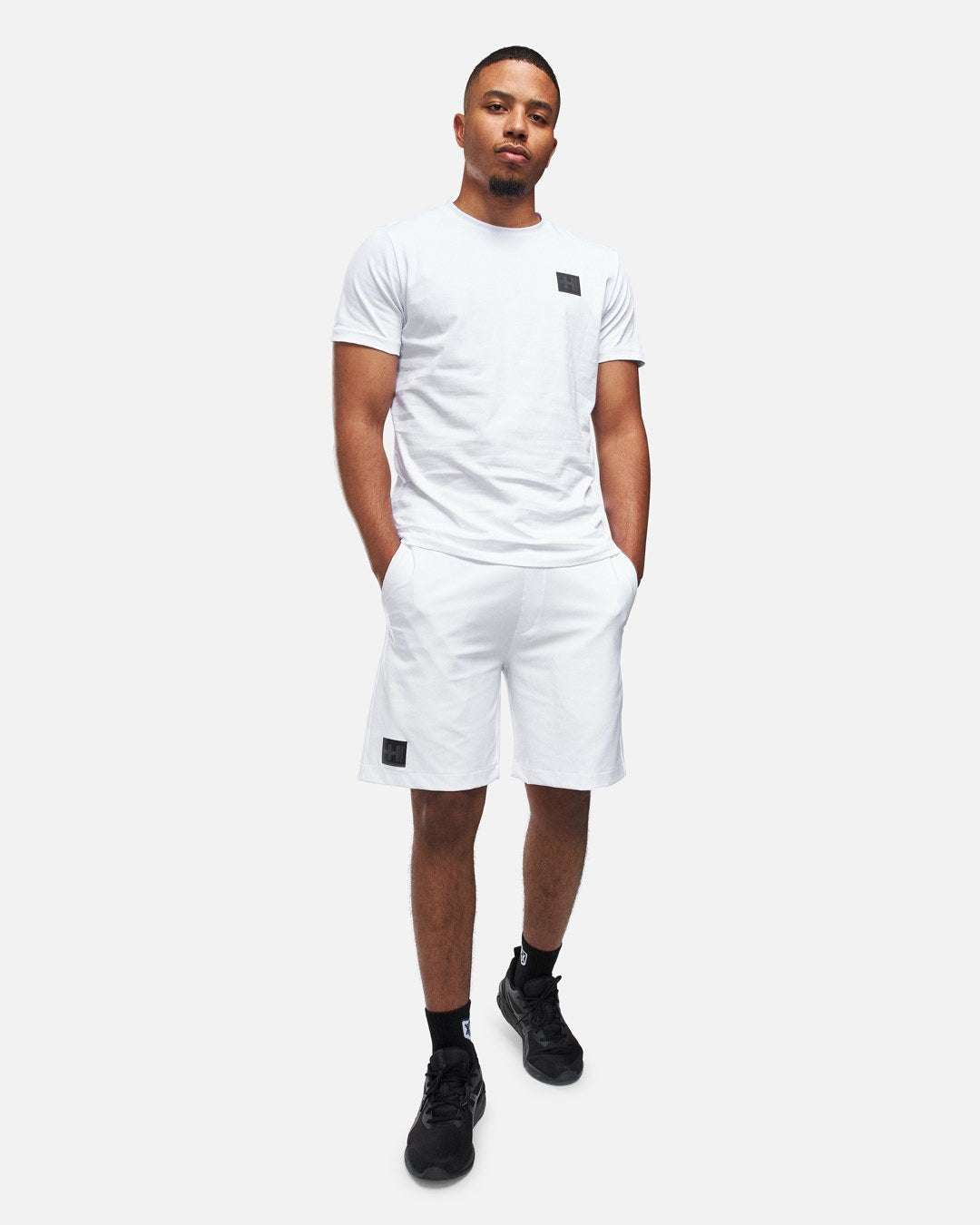 Short Helvetica Parker - Blanc