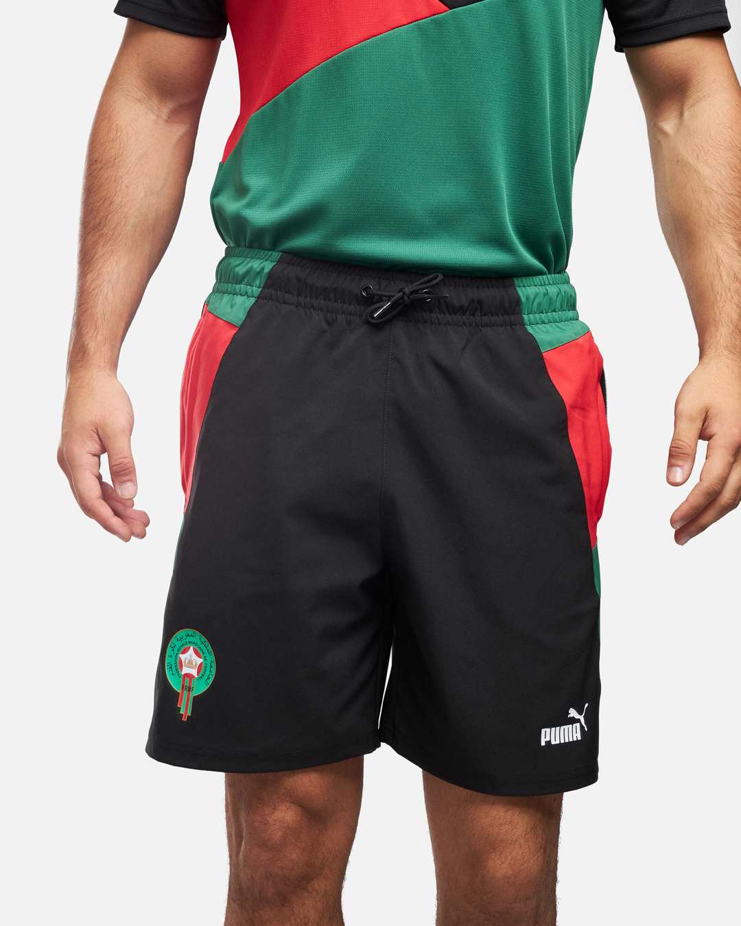 Short Maroc 2024 - Noir/Vert/Rouge
