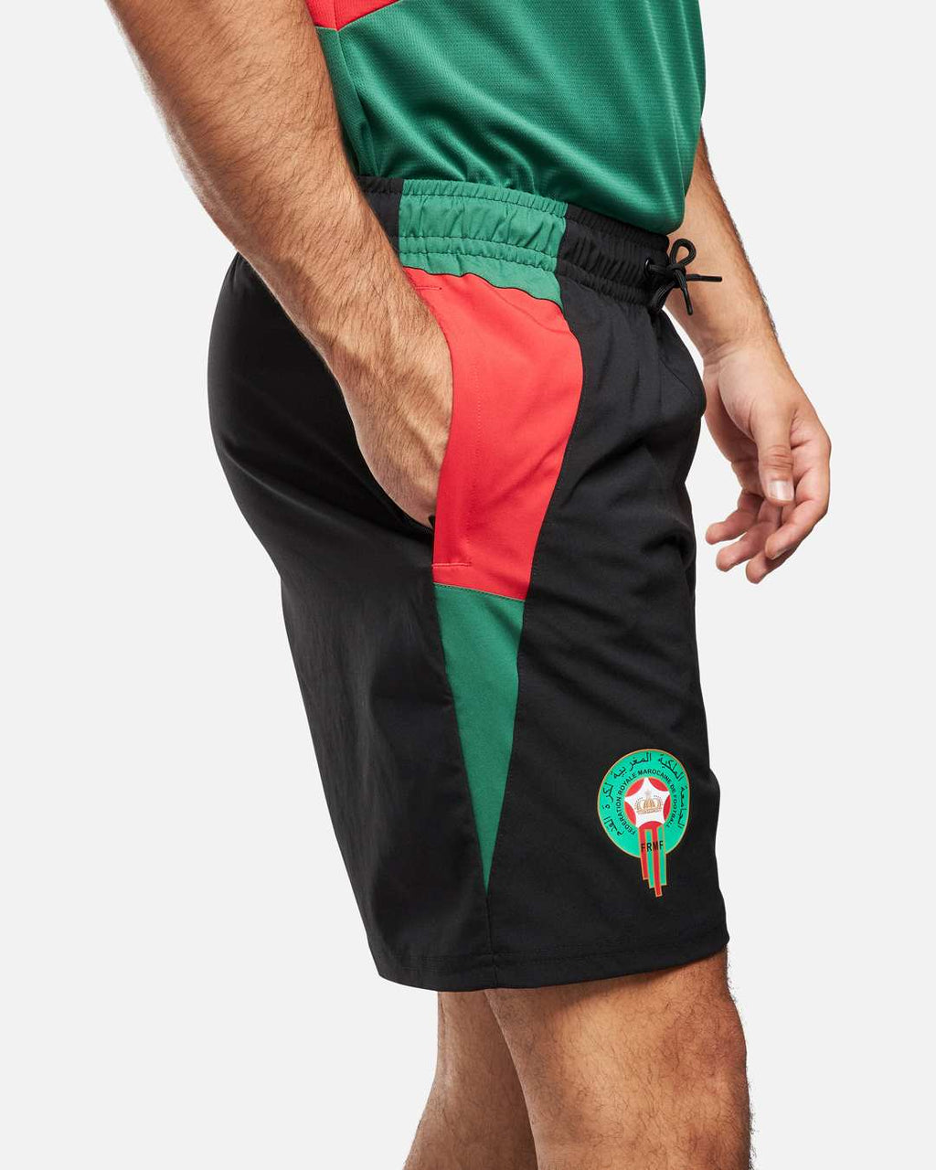 Short Maroc 2024 - Noir/Vert/Rouge
