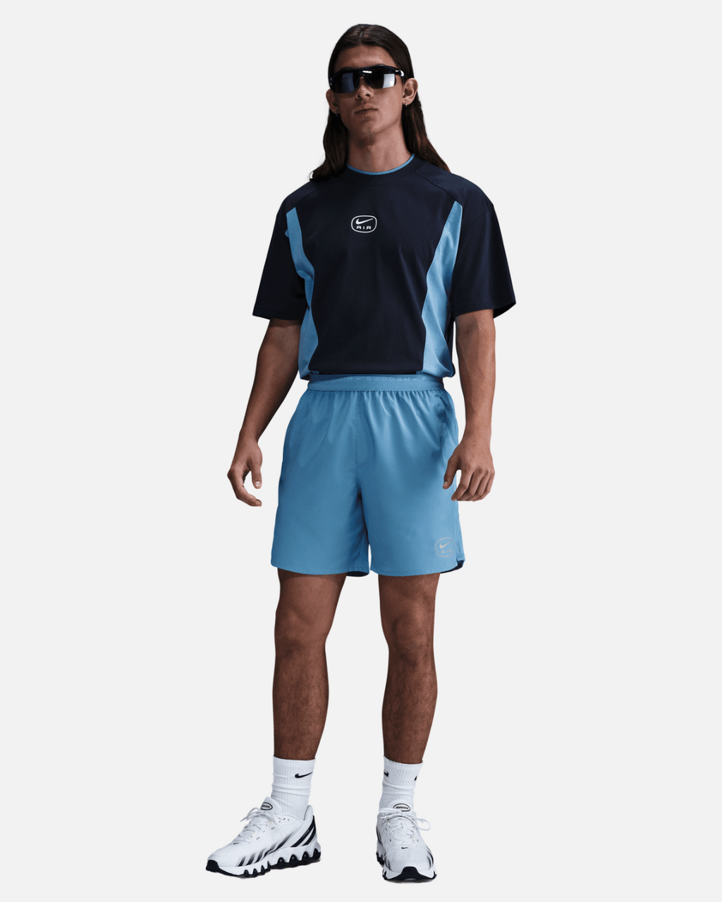 Short Nike Running Air - Bleu