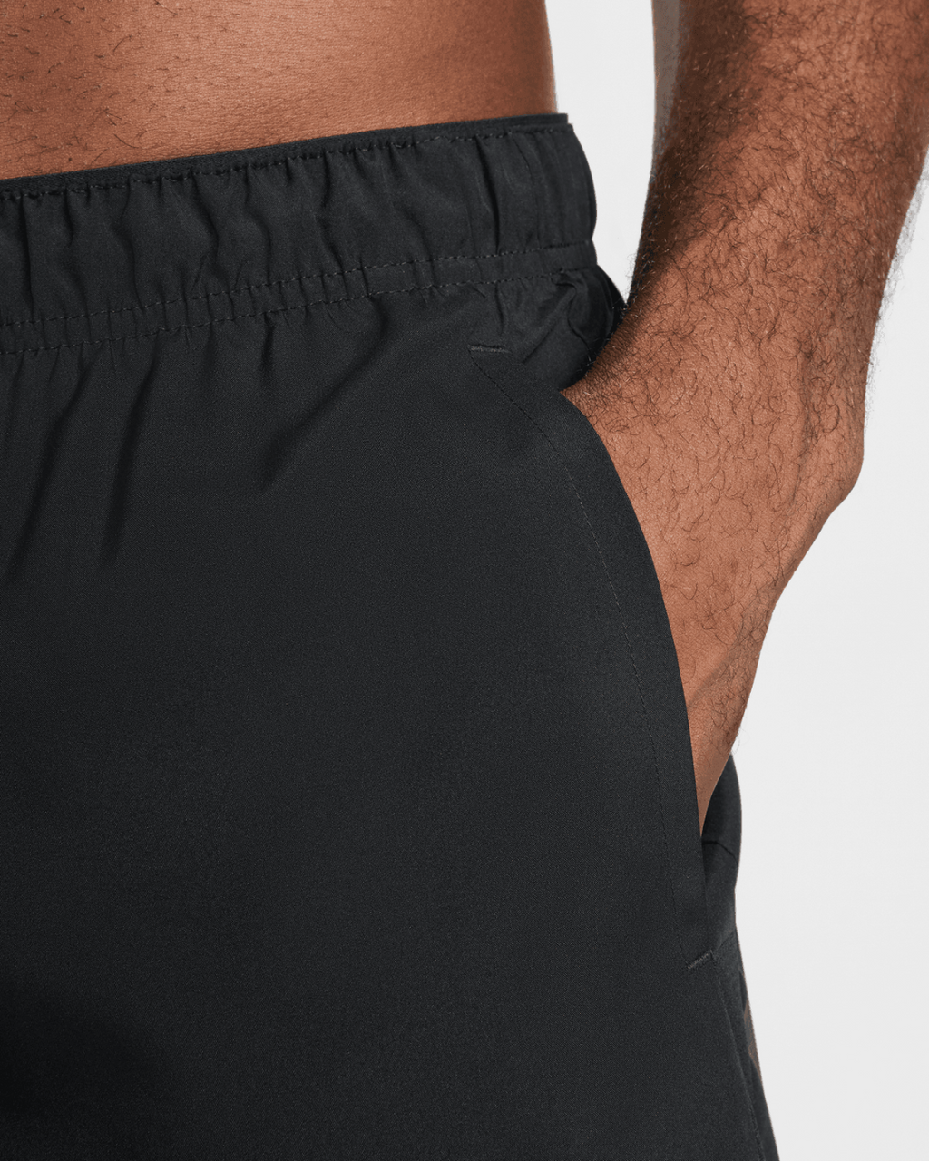 Short Nike Running Challenger Flash - Noir/Blanc - 13 cm