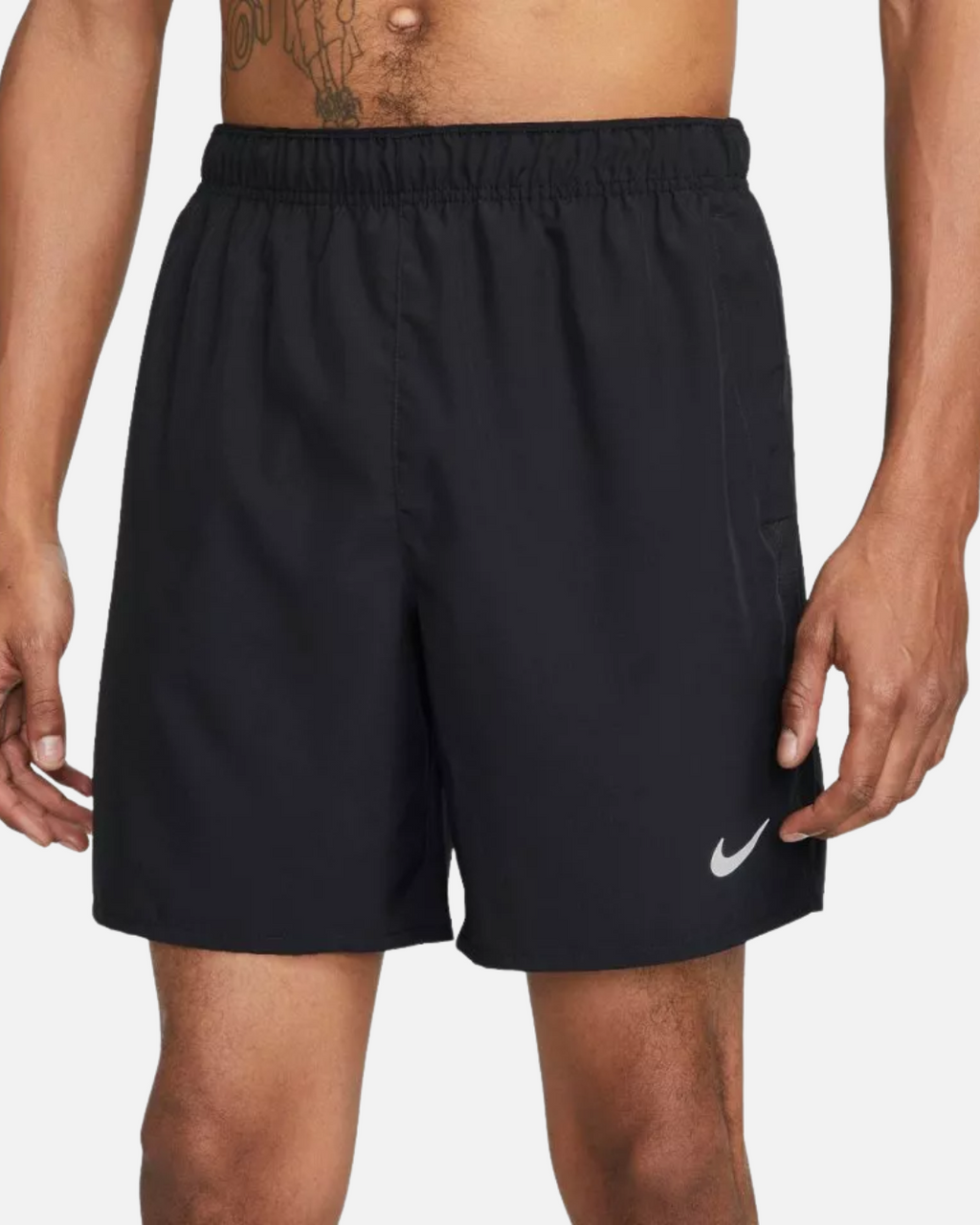 Short Nike Running Challenger - Noir - 18 cm