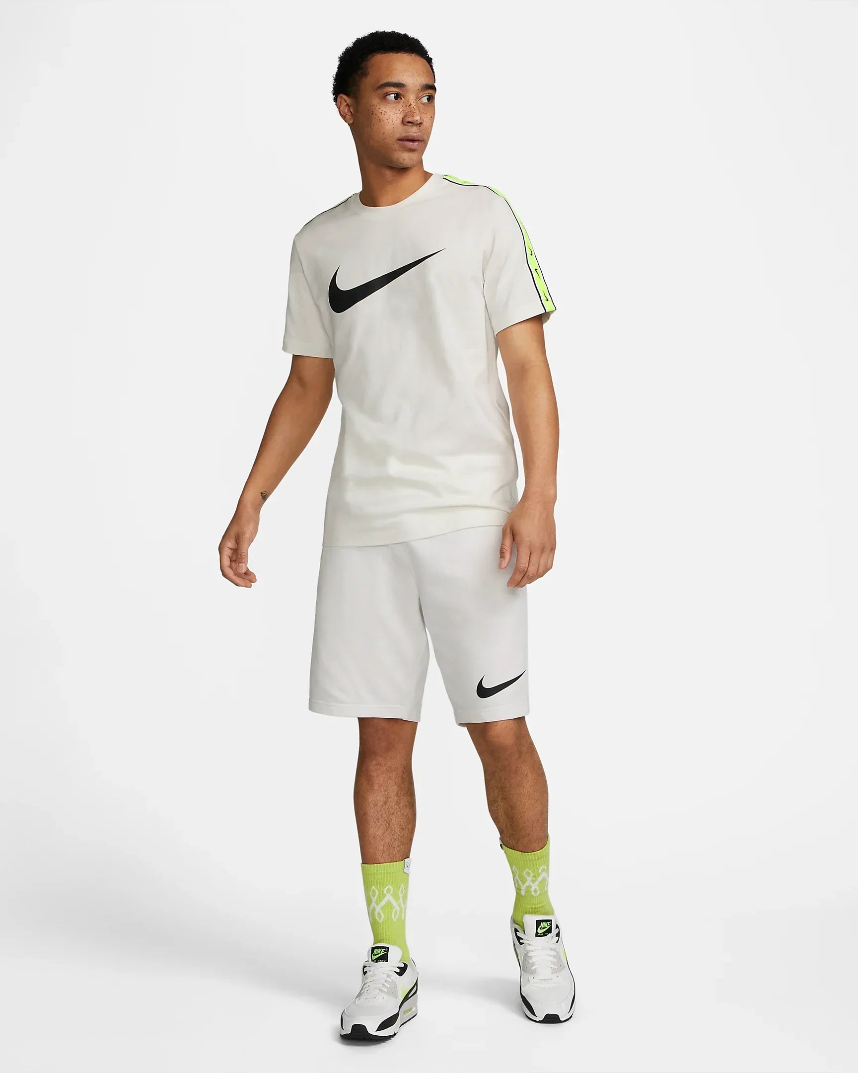 Short Nike Sportswear - Beige/Noir/Vert