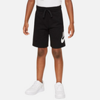 Short Nike Sportswear HBR Enfant - Noir/Gris/Blanc