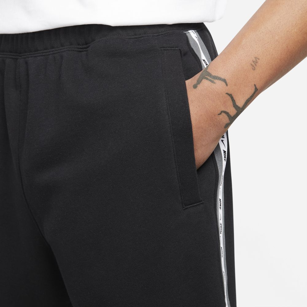 Short Nike Sportswear Repeat French Terry - Noir/Blanc