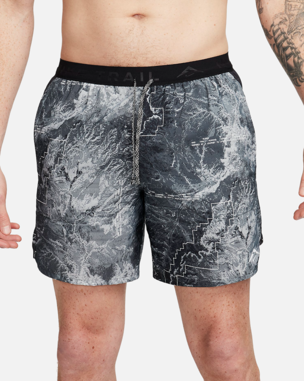 Short Nike Running Stride - Gris