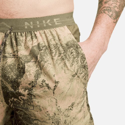 Short Nike Running Stride - Kaki