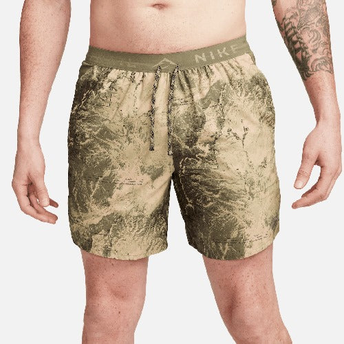 Short Nike Running Stride - Kaki