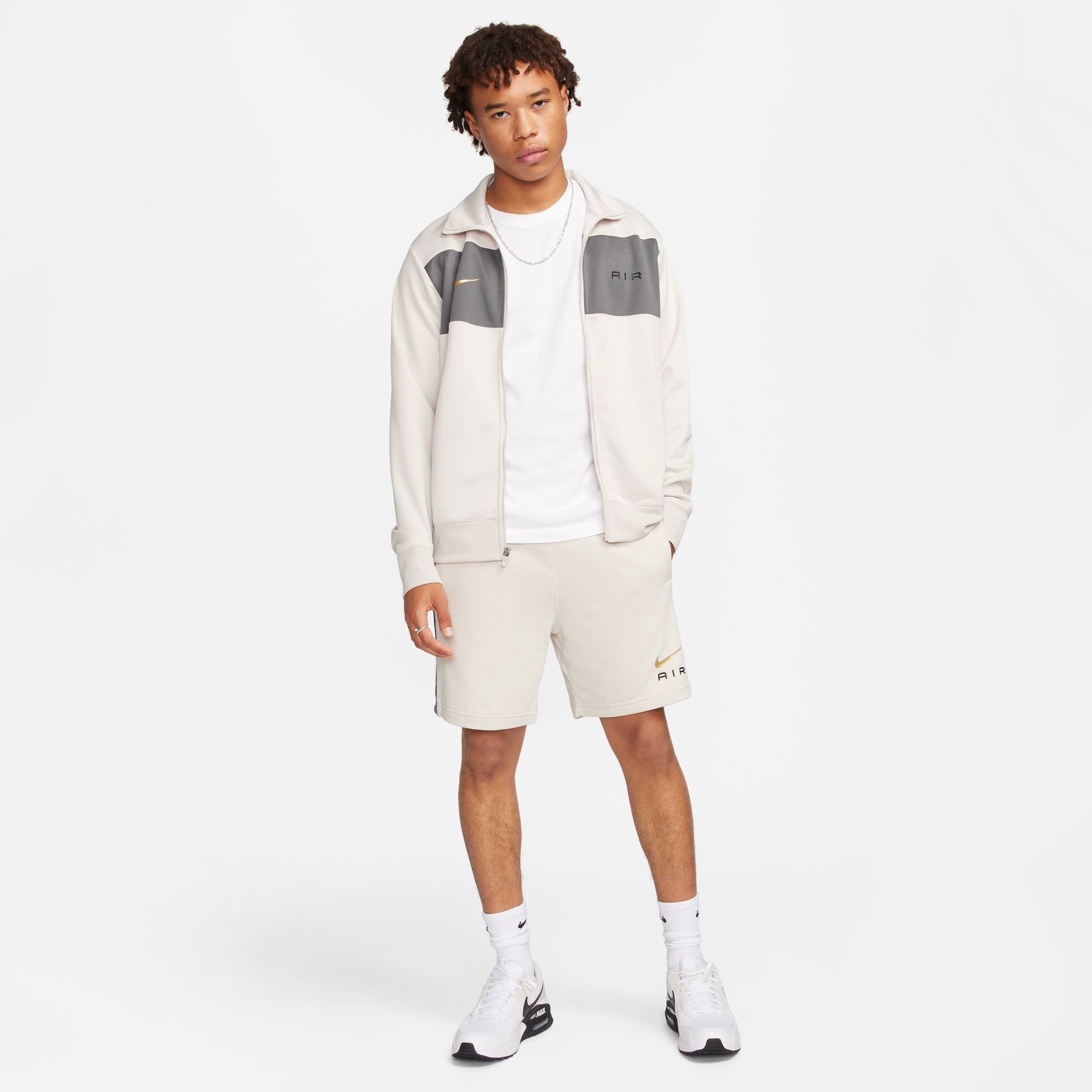 Short Nike Swoosh Air Fleece - Beige