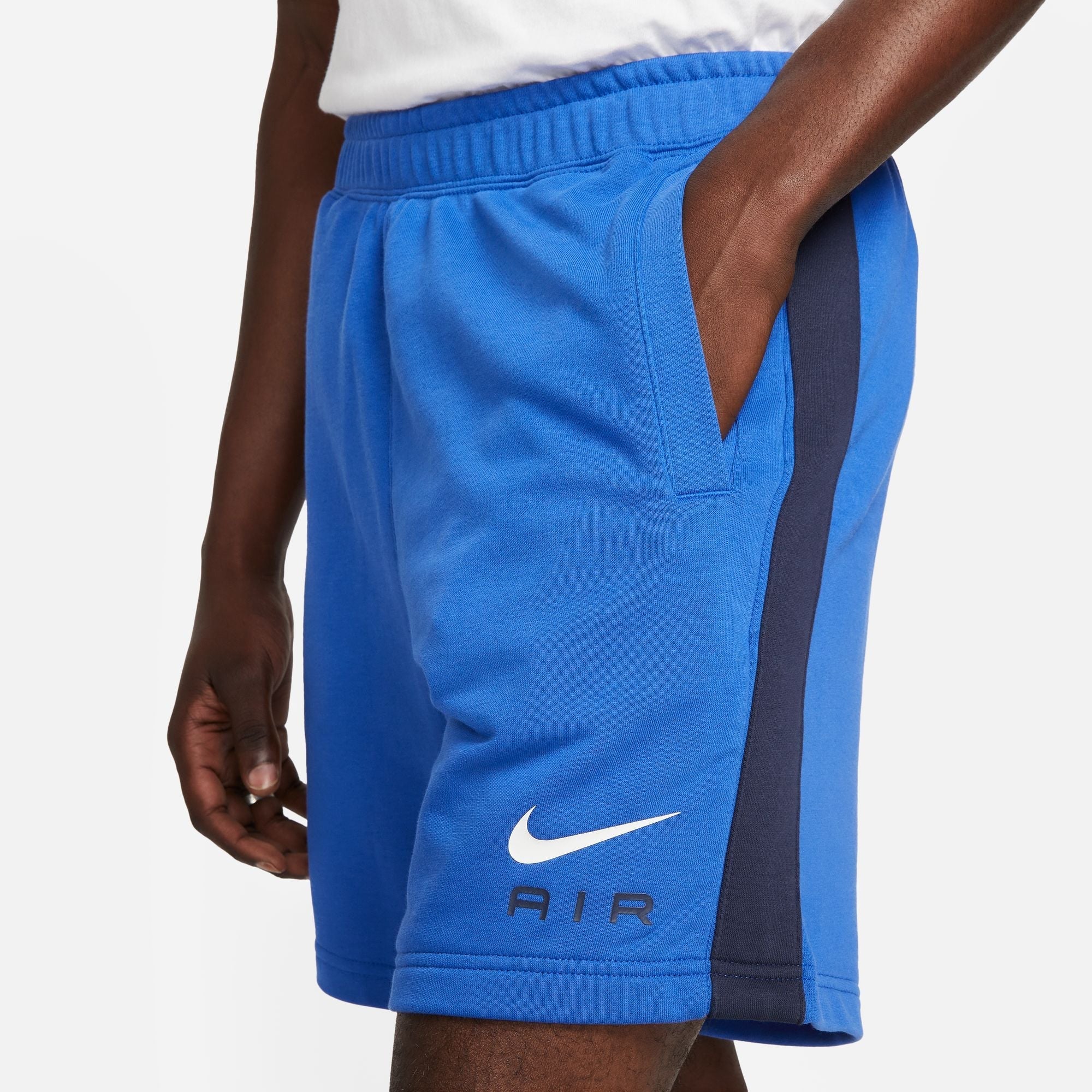 Short Nike Swoosh Air Fleece - Bleu