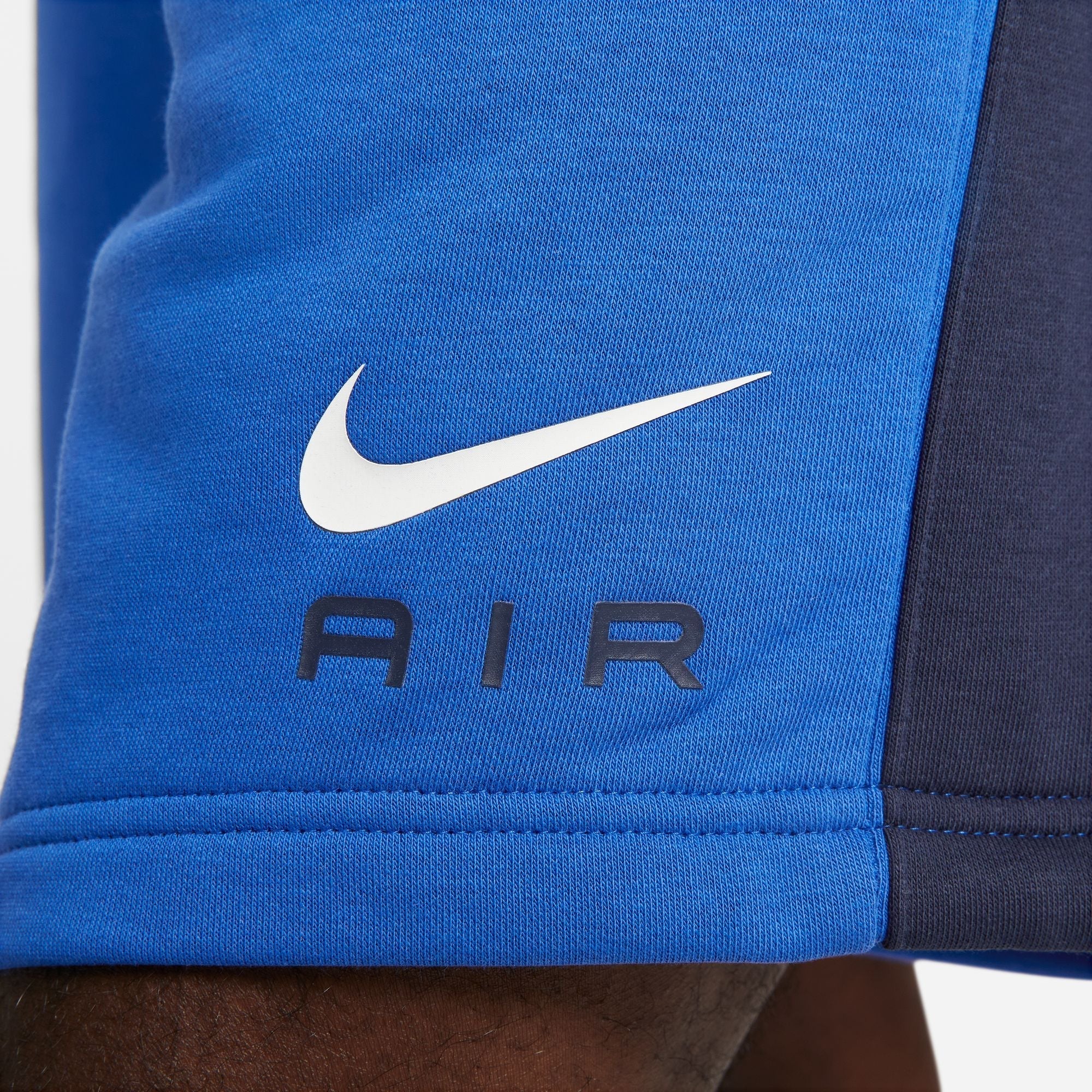 Short Nike Swoosh Air Fleece - Bleu