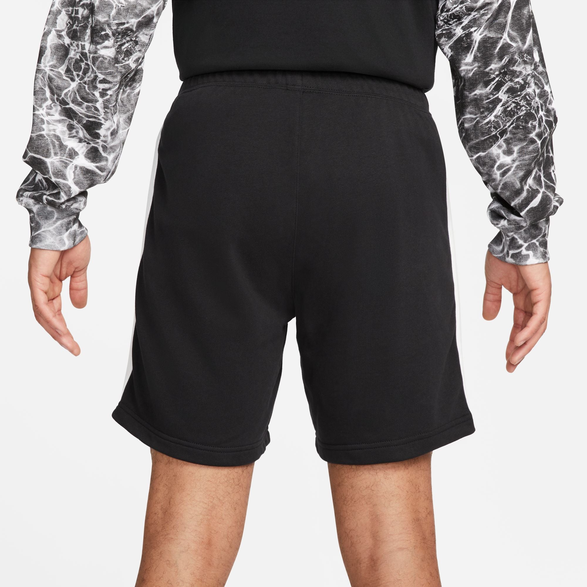 Short Nike Swoosh Air Fleece - Noir/Blanc