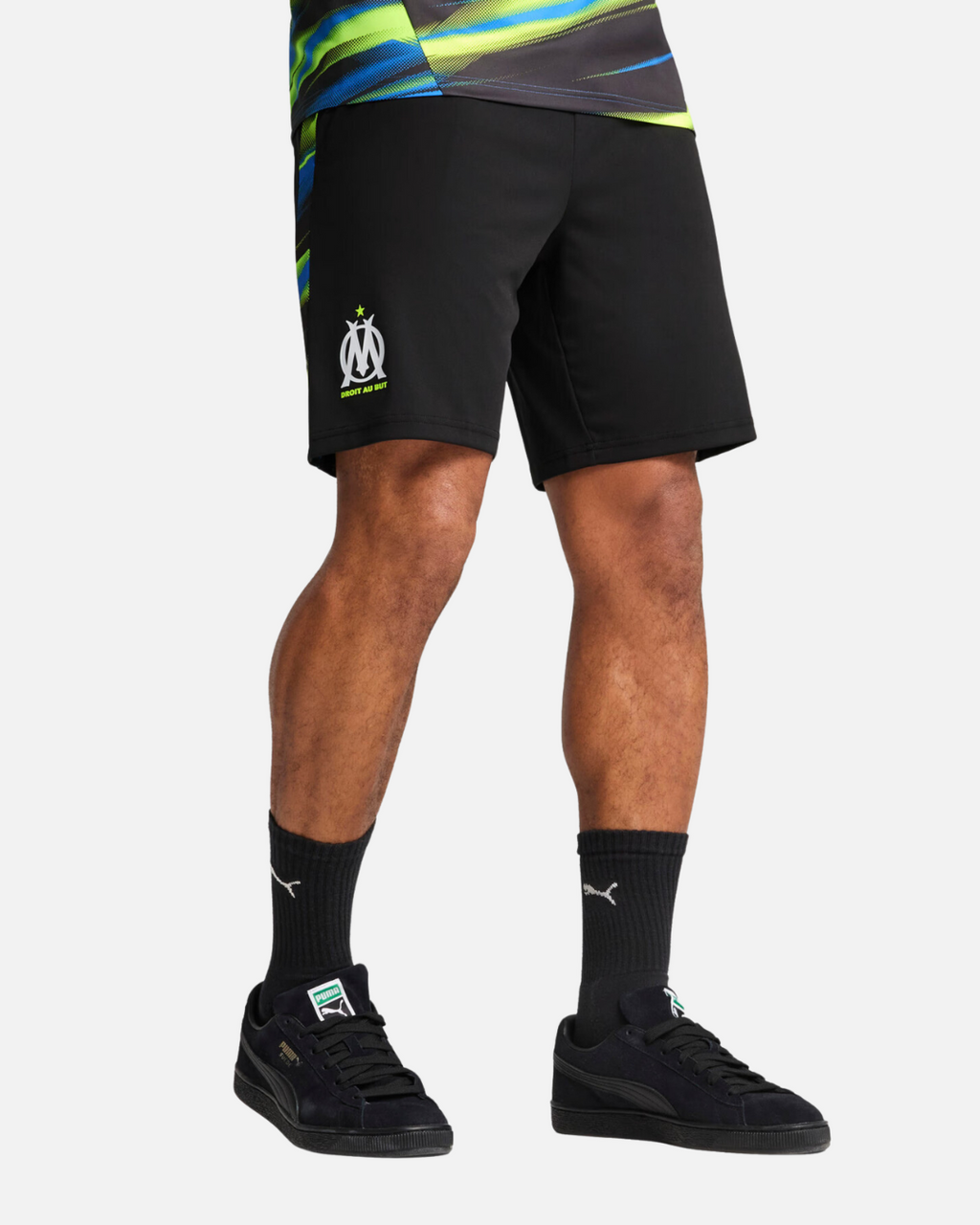 Short OM Faster 2024/2025 - Noir/Jaune/Bleu