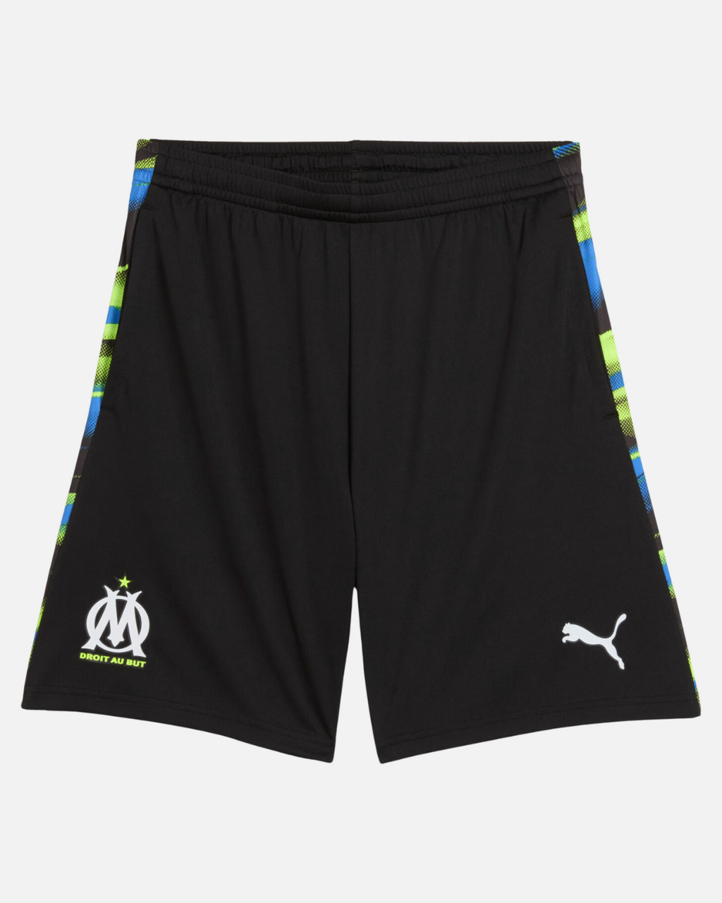 Short OM Faster 2024/2025 - Noir/Jaune/Bleu