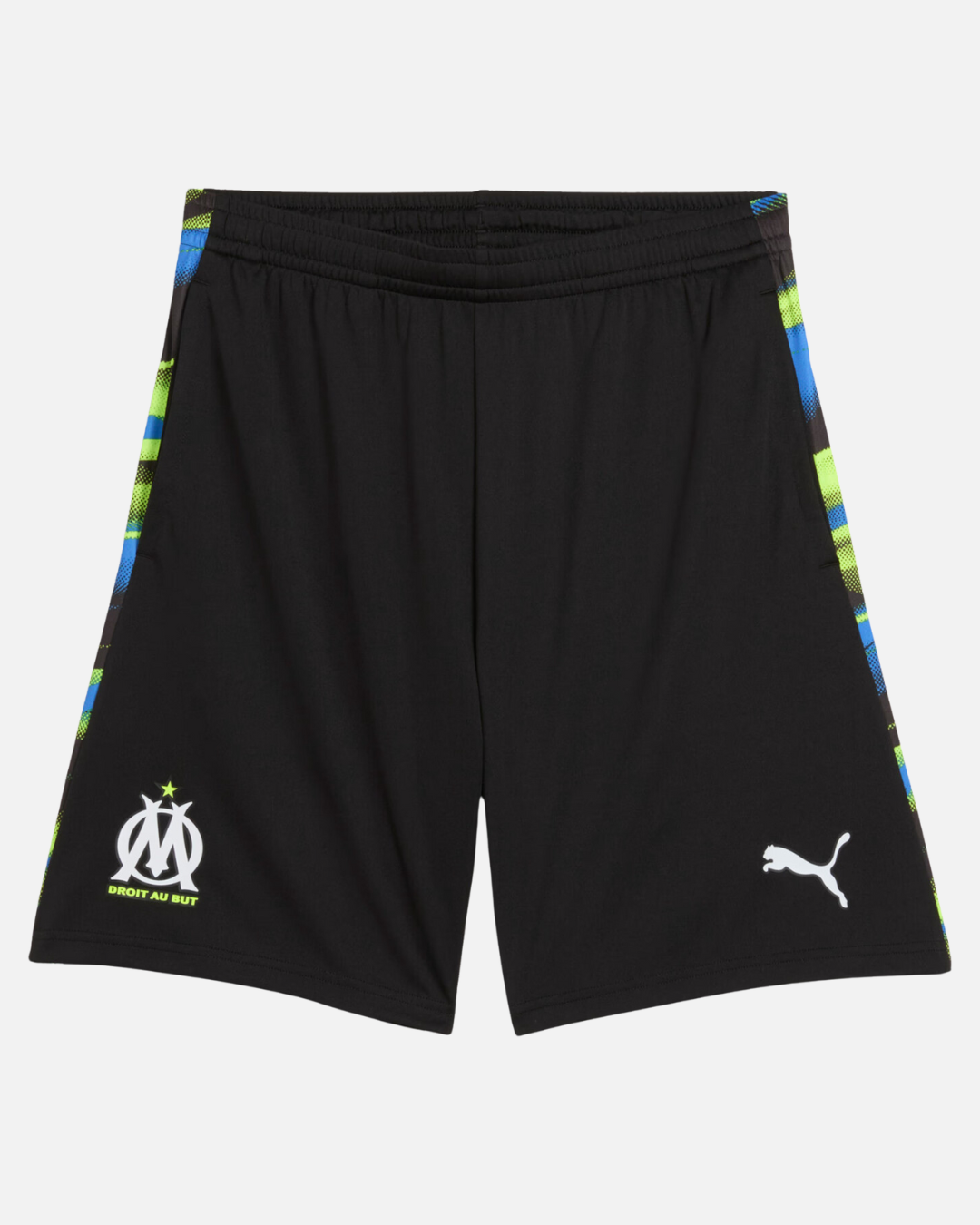 Short OM Faster 2024/2025 - Noir/Jaune/Bleu