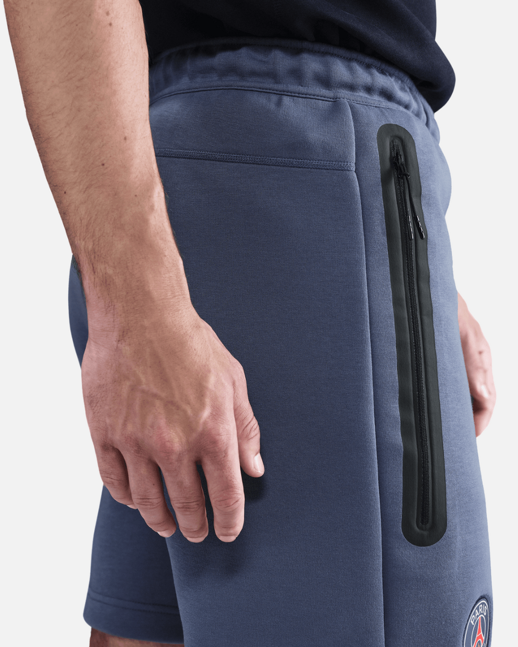 Short PSG Tech Fleece 2025/2026 - Bleu