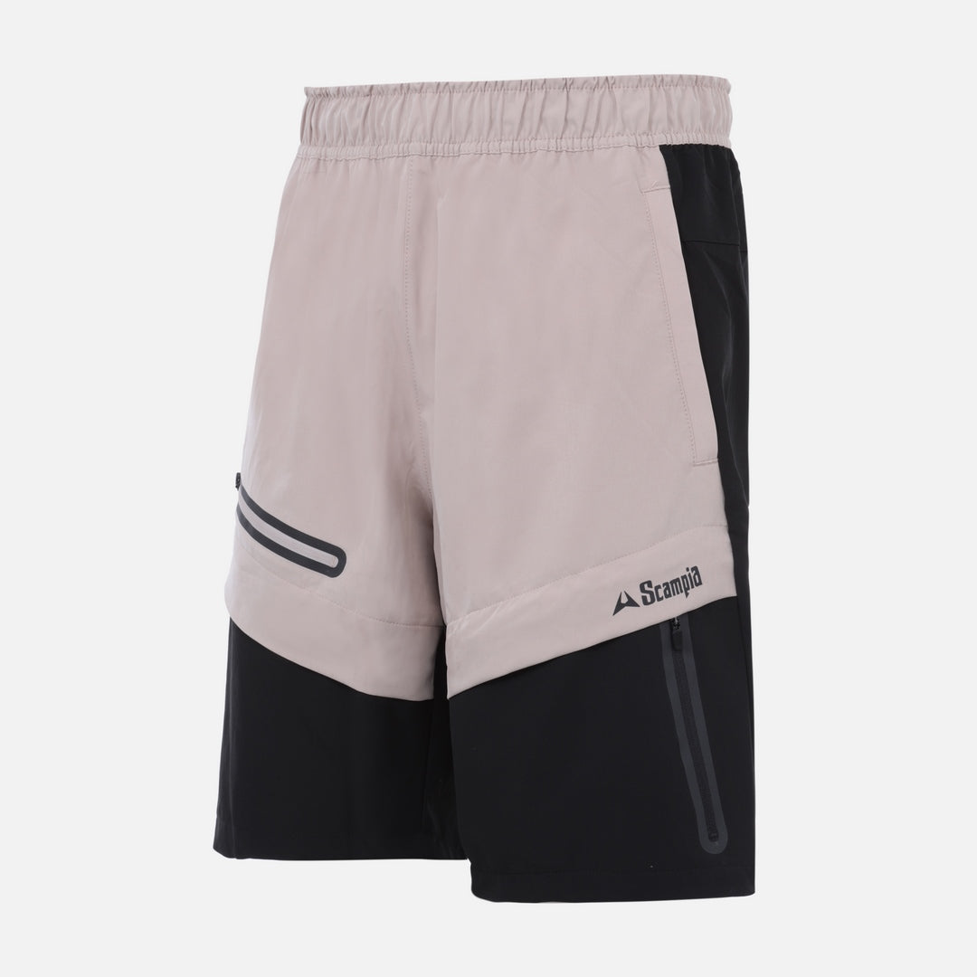 Short Scampia Scalare - Beige/Noir
