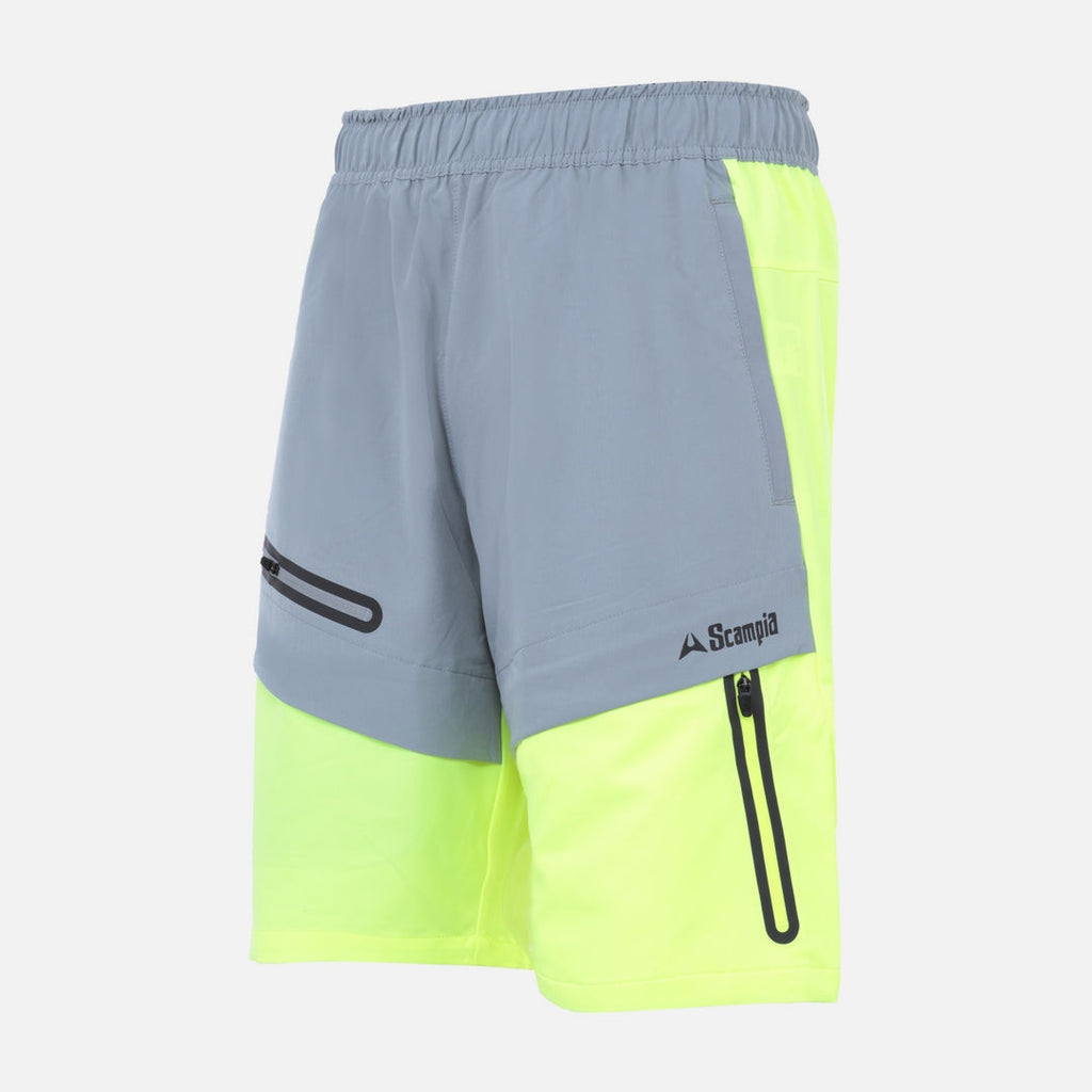Short Scampia Scalare - Jaune/Gris