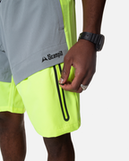 Short Scampia Scalare - Jaune/Gris