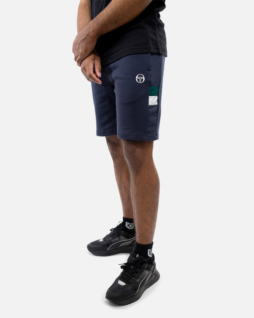 Short Sergio Tacchini Fascia - Marine/Vert/Blanc