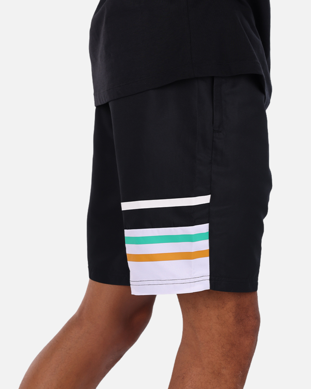 Short Sergio Tacchini Plug In - Noir/Blanc/Vert