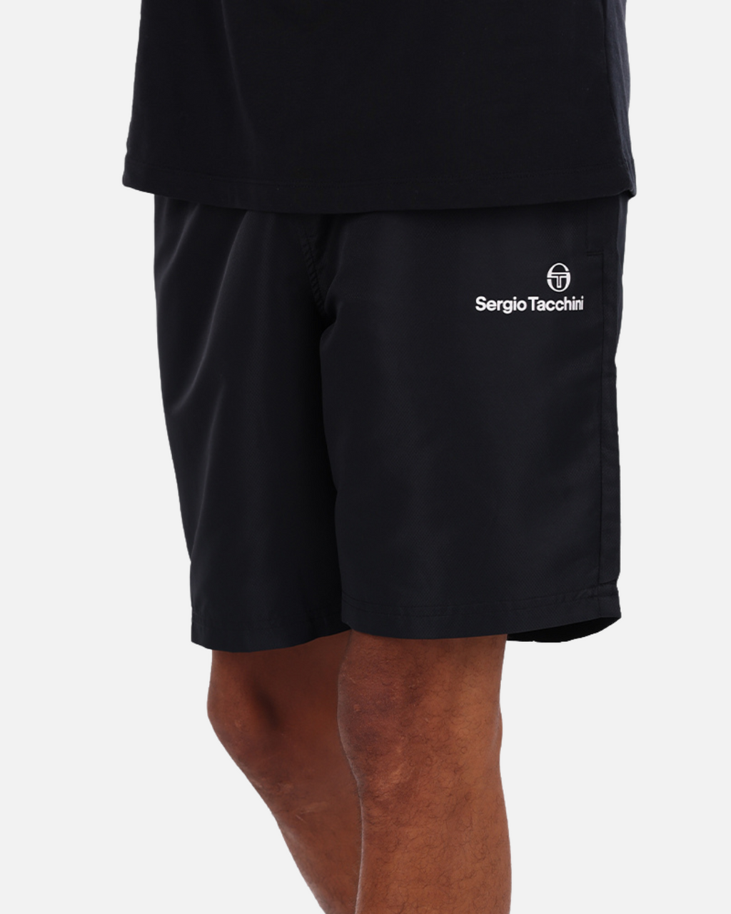 Short Sergio Tacchini Plug In - Noir/Blanc/Vert