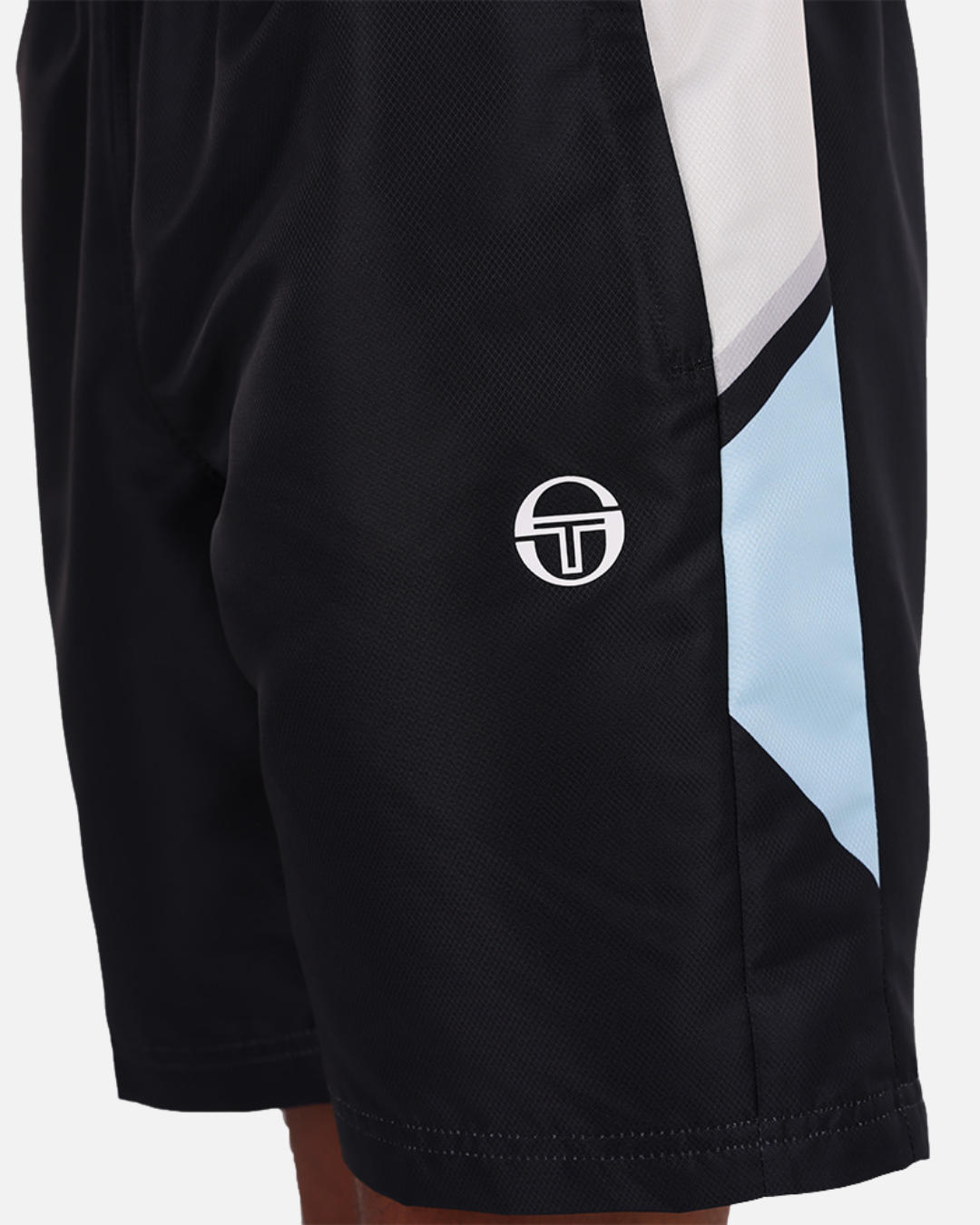 Short Sergio Tacchini Scaleno - Noir/Bleu/Blanc