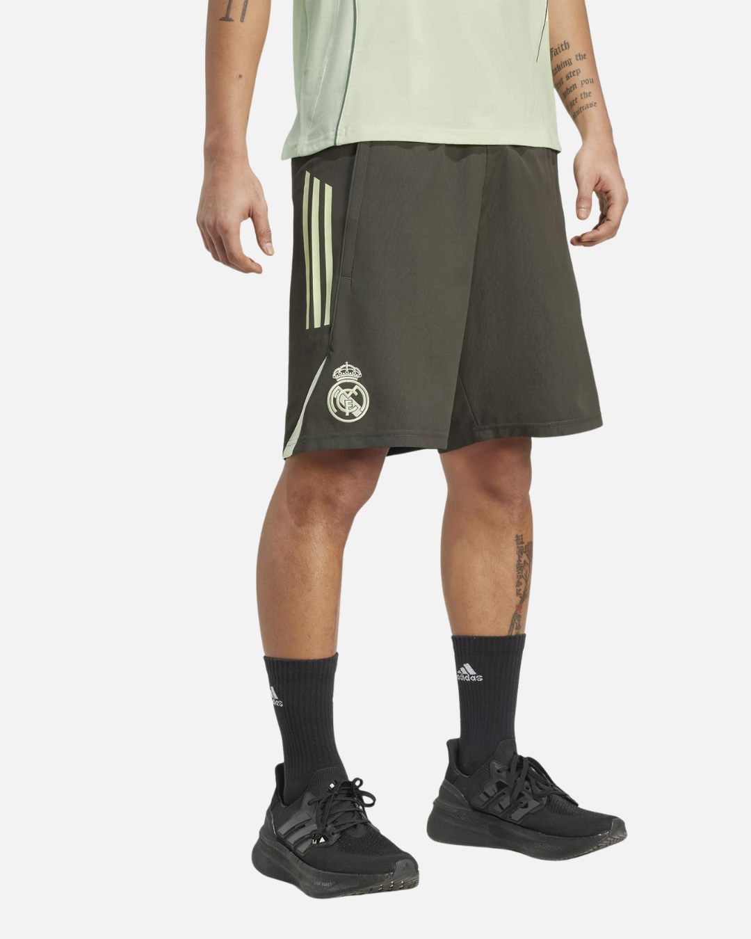 Short d'entraînement Real Madrid 2025/2026 - Kaki/Vert