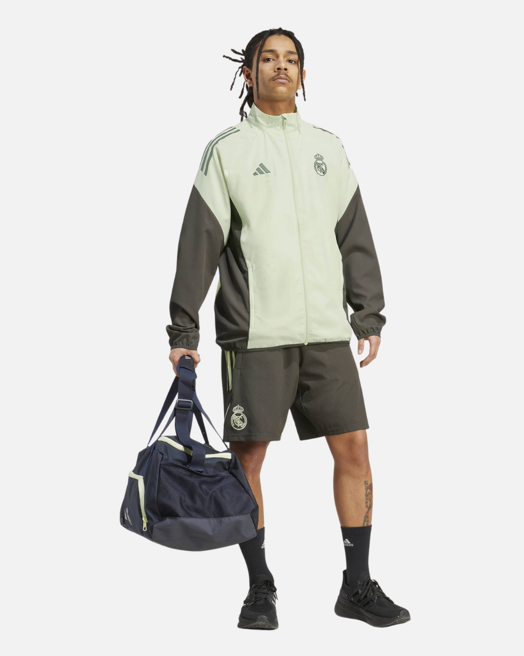 Short d'entraînement Real Madrid 2025/2026 - Kaki/Vert