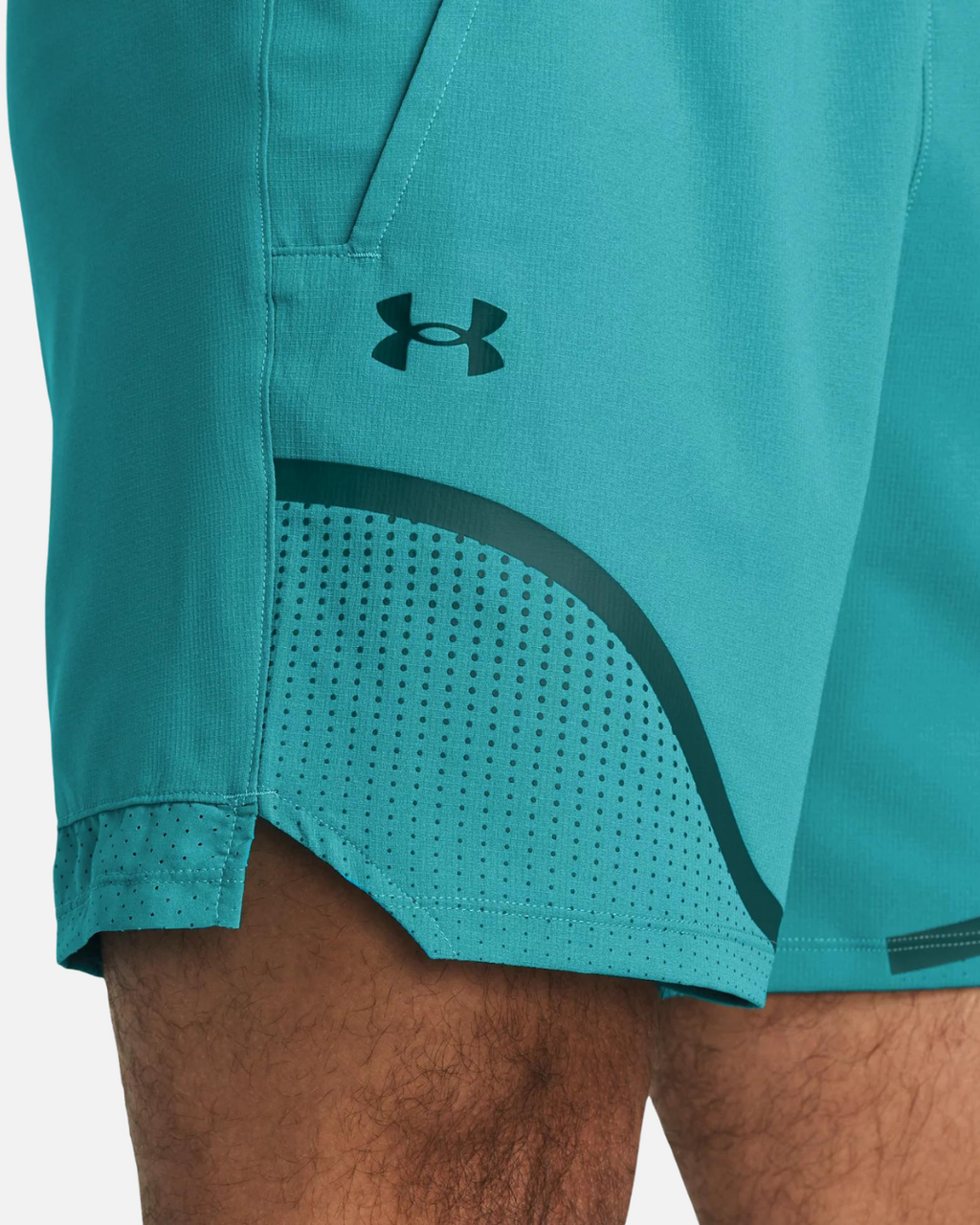 Short Under Armour Vanish Woven Graphic 6 - Bleu/Vert