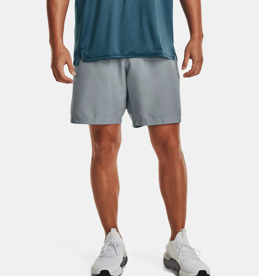 Short Under Armour Woven Graphic - Gris/Jaune