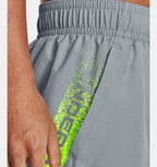 Short Under Armour Woven Graphic - Gris/Jaune