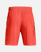 Short Under Armour Woven Graphic - Orange/Noir