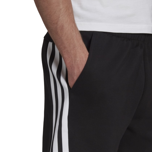 Short Adidas Sportswear 3 Stripes - Noir/Blanc