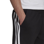 Short Adidas Sportswear 3 Stripes - Noir/Blanc