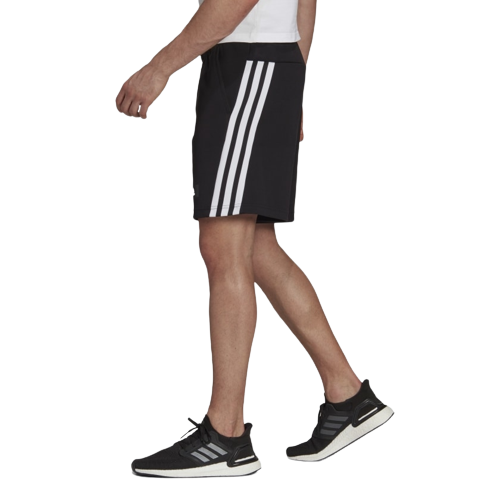 Short Adidas Sportswear 3 Stripes - Noir/Blanc