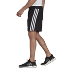 Short Adidas Sportswear 3 Stripes - Noir/Blanc