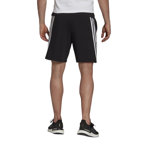Short Adidas Sportswear 3 Stripes - Noir/Blanc