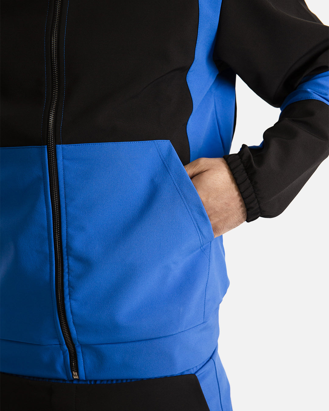 Survêtement ADJ -Noir/Bleu