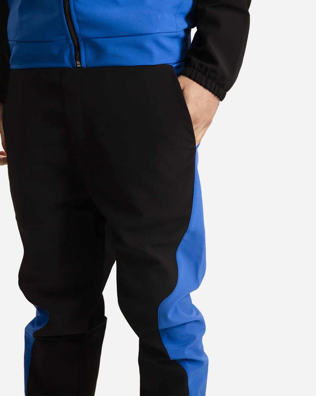 Survêtement ADJ -Noir/Bleu